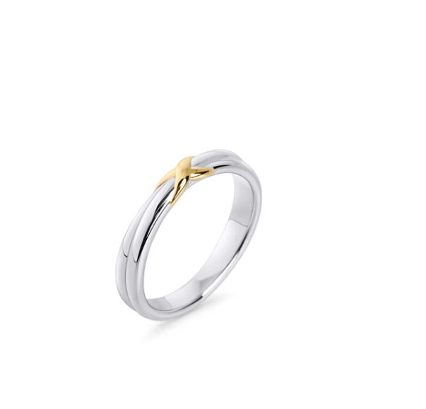 Bague Mia, Lior, acier inoxydable, argent