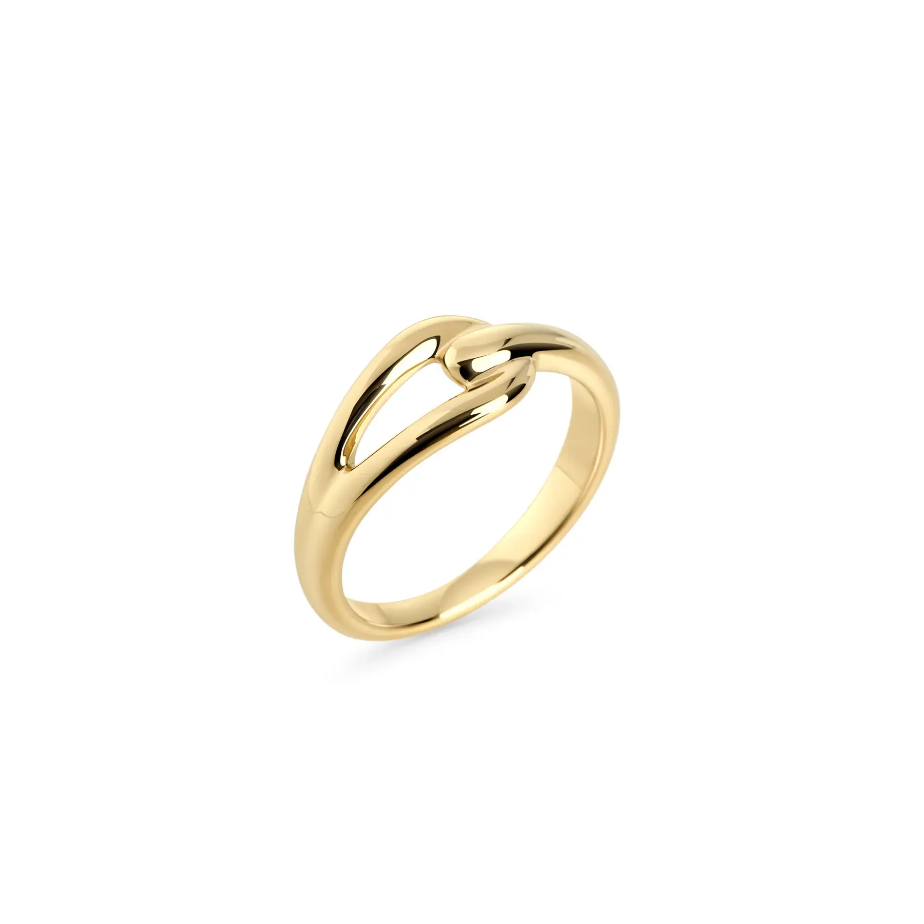 Bague Mia, Evalynne, acier inoxydable, or