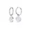 Miniature : Boucles d'oreilles Mia, Katerina, acier inoxydable, argent