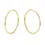 Miniature : Boucles d'oreilles Mia, Grands Anneaux Mimosa , Acier inoxydable, Or