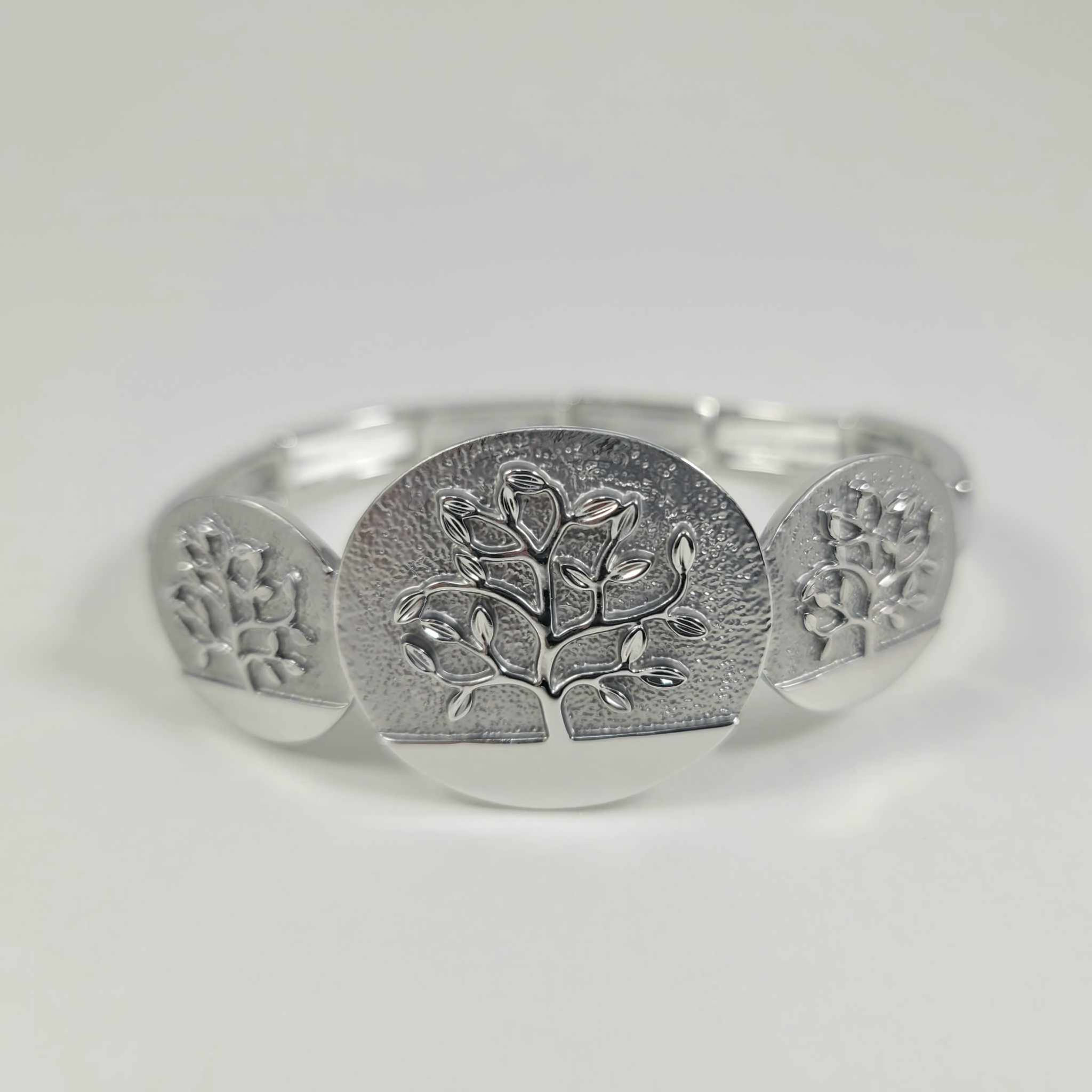 Bracelet Spoutnik, Arbre de vie argent