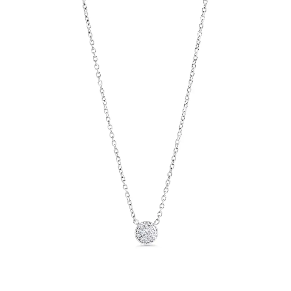 Collier Mia, Adelaide, acier inoxydable, argent