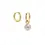 Miniature : Boucles d'oreilles Mia, Octavia, acier inoxydable, argent