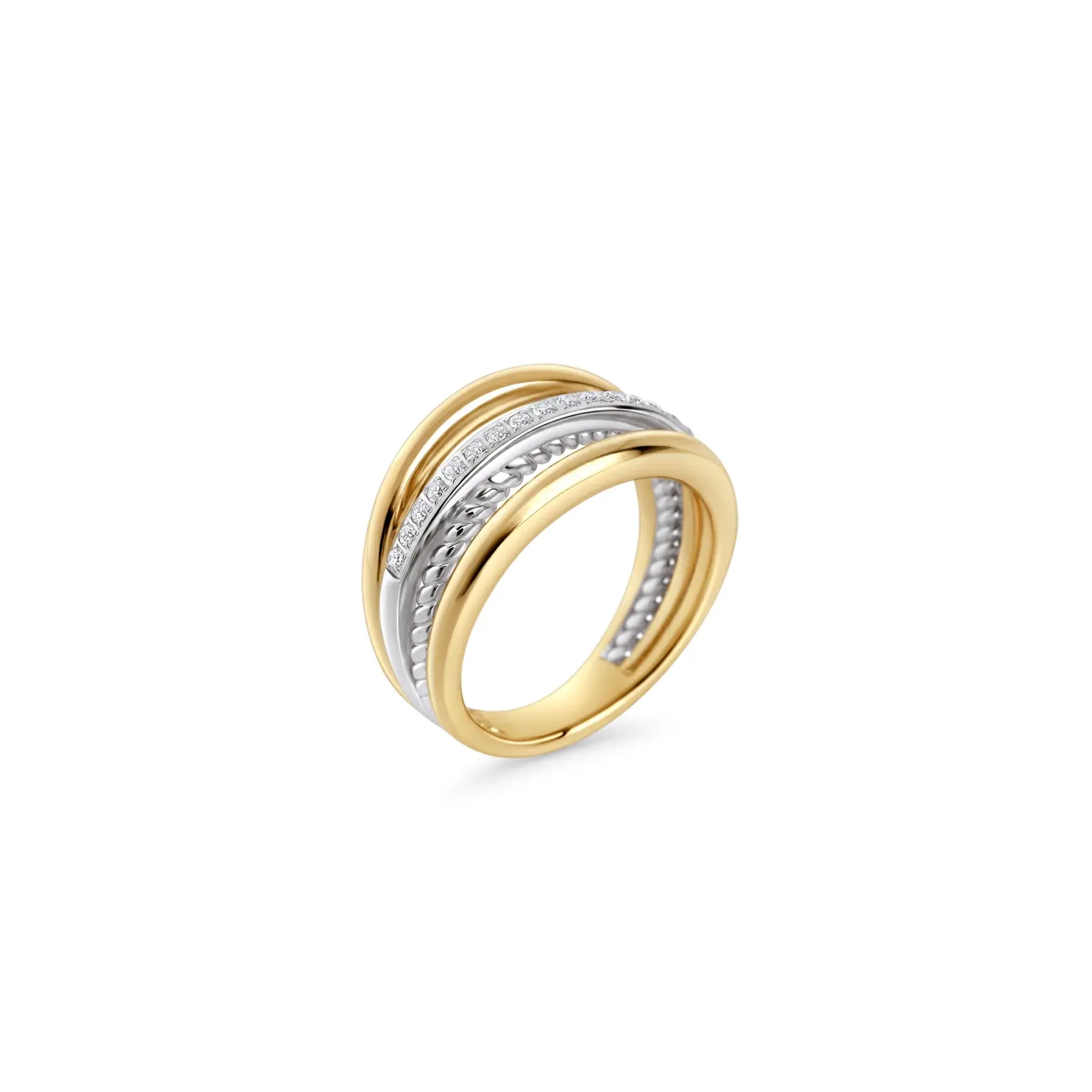Bague Mia, Bela, acier inoxydable, argent