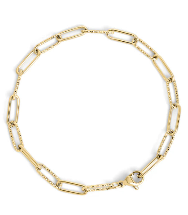 Bracelet Mia, Debbie, Acier inoxydable, or