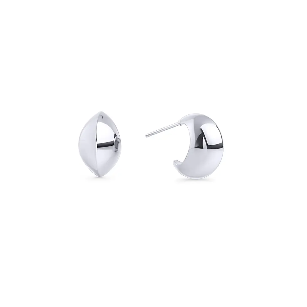 Miniature : Boucles d'oreilles Mia, Anneaux Virginie, argent