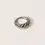 Miniature : Bague Les trouvailles de Jen, ''Croissant'' argent, acier inoxydable
