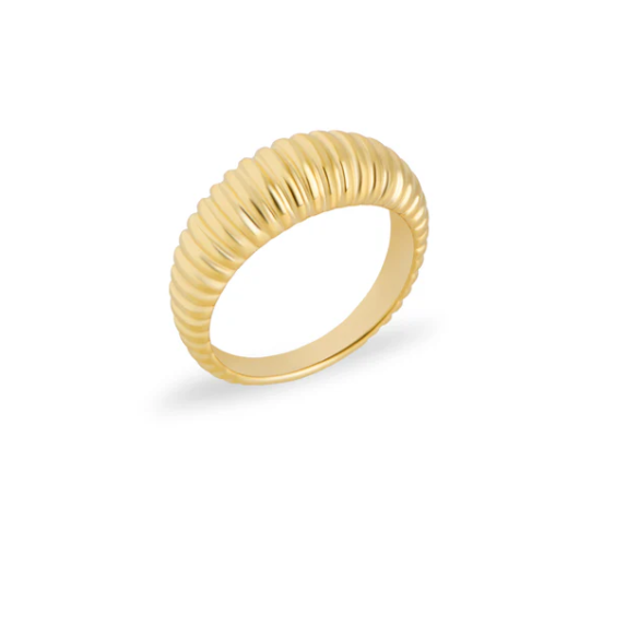 Bague Mia, Blake, Acier inoxydable, or