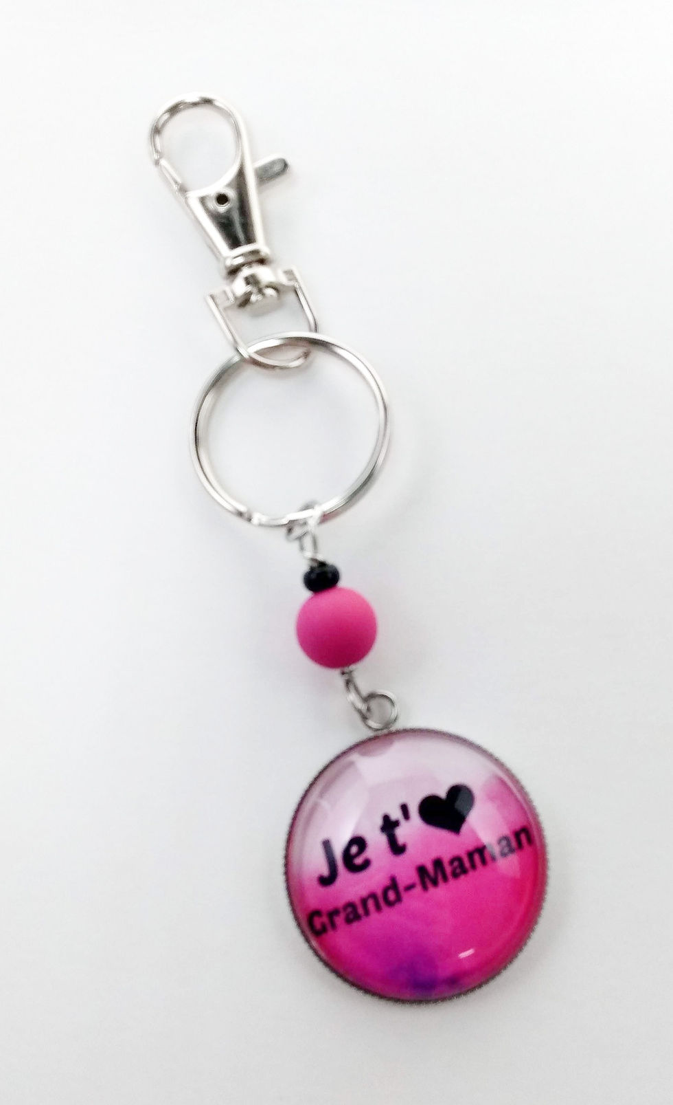 Porte-clés ''Je t'aime grand-maman''