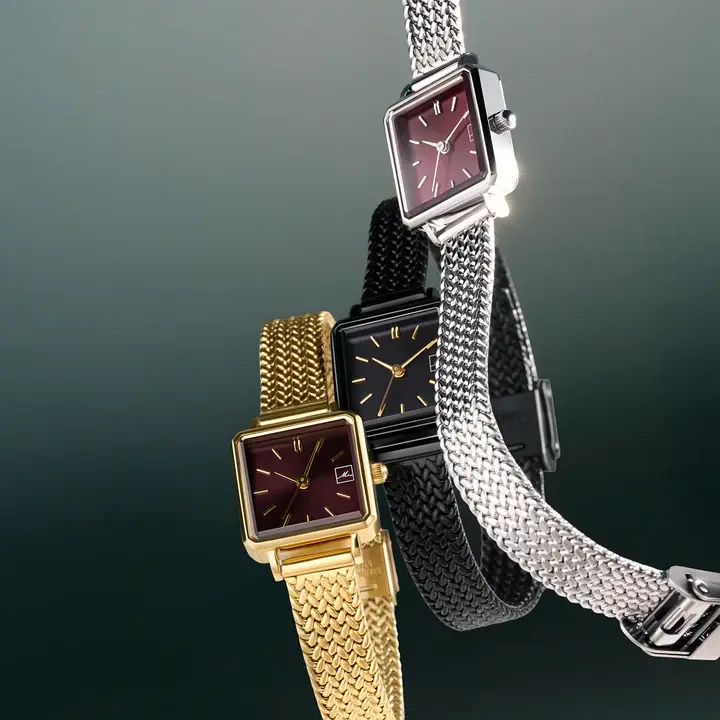 Miniature : Montre Mia, Colette, acier inoxydable, argent