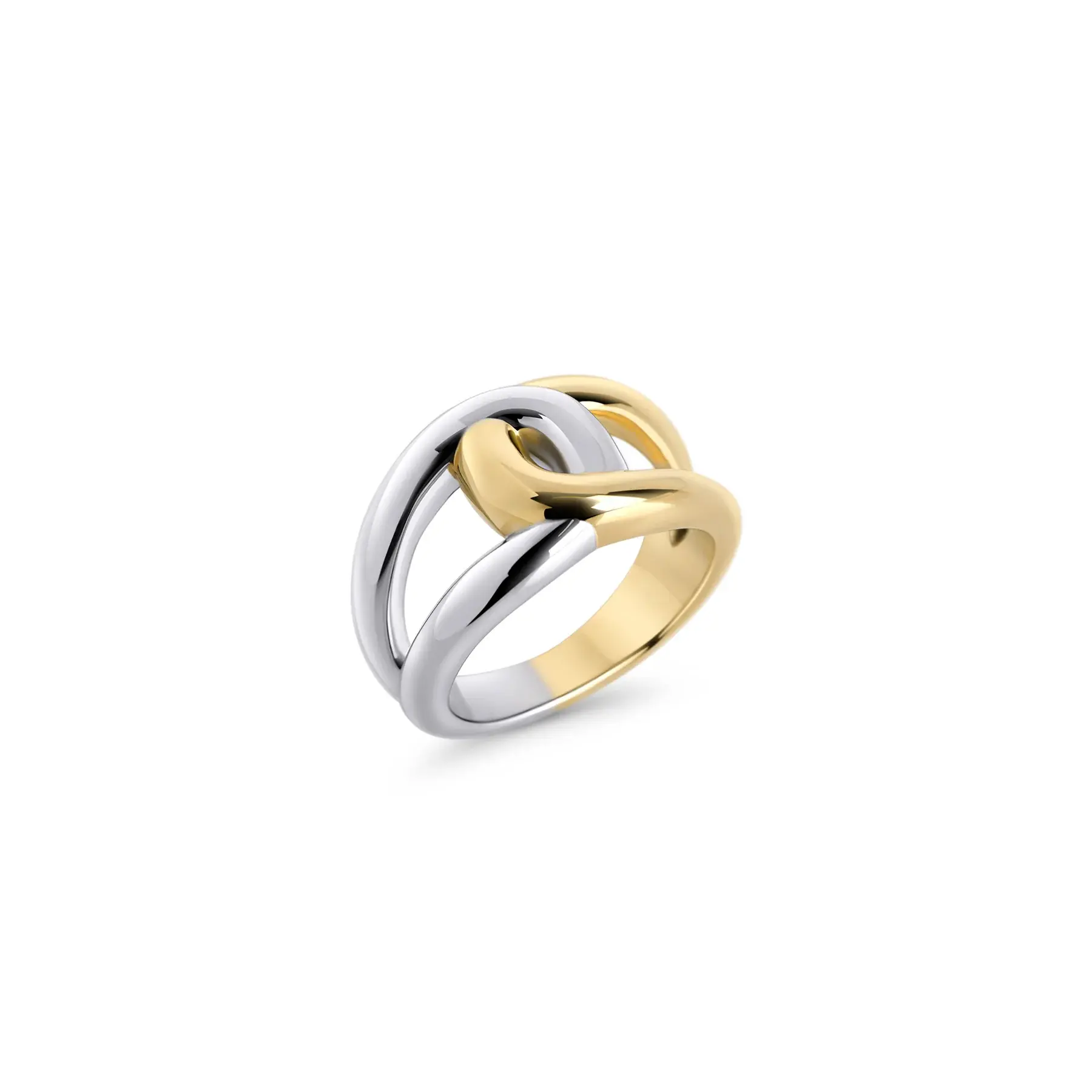Bague Mia, Theodora, acier inoxydable, 2 tons