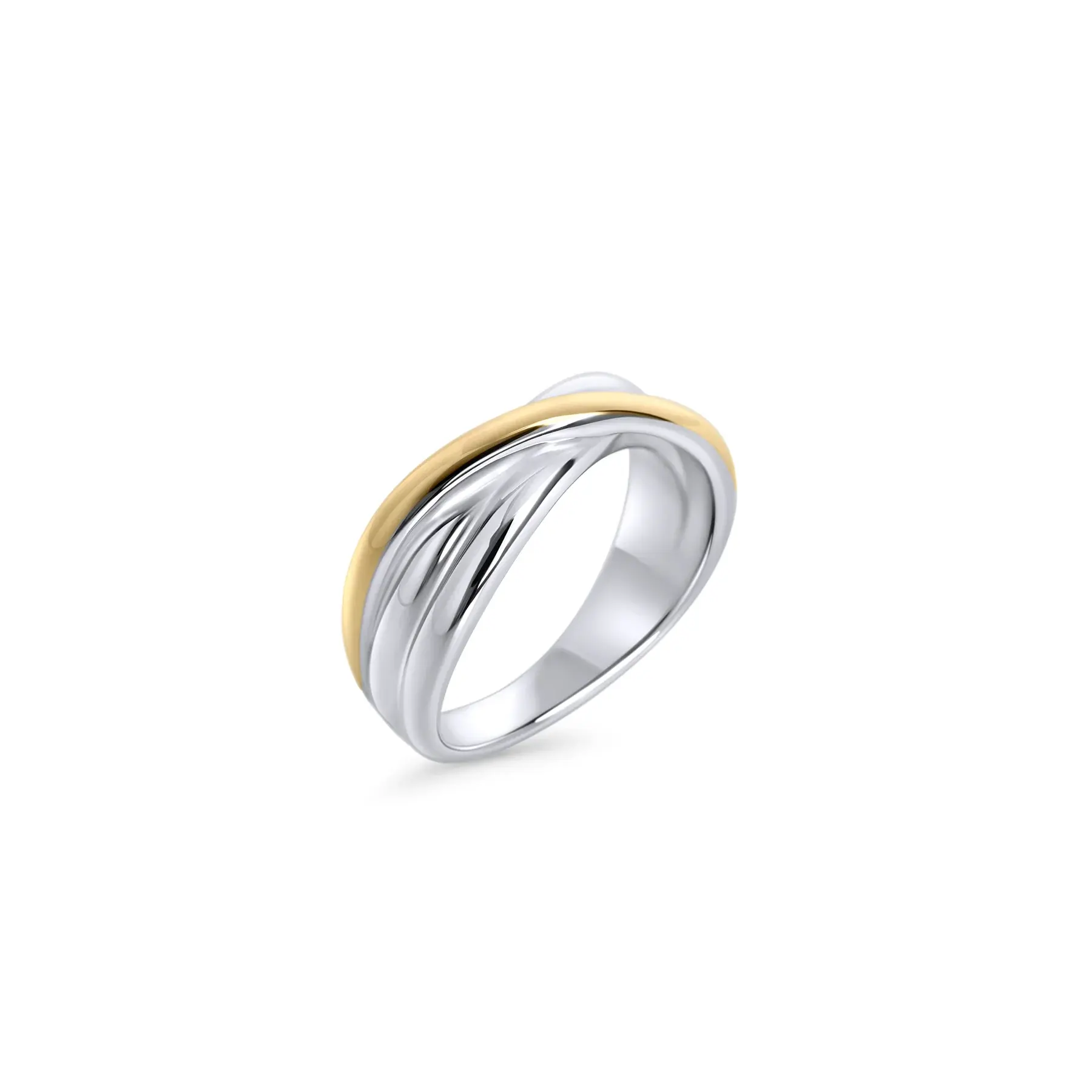 Bague Mia, Alma, acier inoxydable, argent