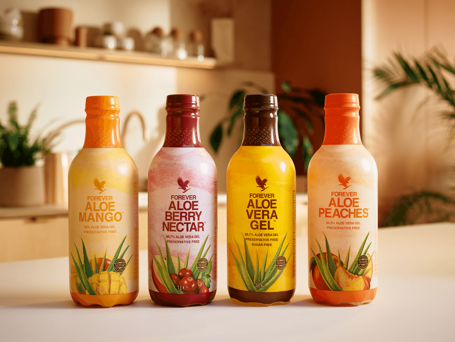 Aloe vera blandað – 4 saman