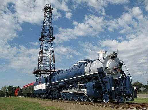restored Frisco 4500 steam engine