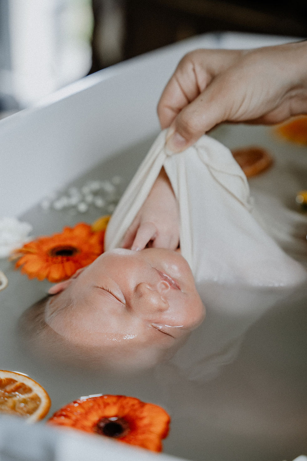 Bain thérapeutique nouveau-né