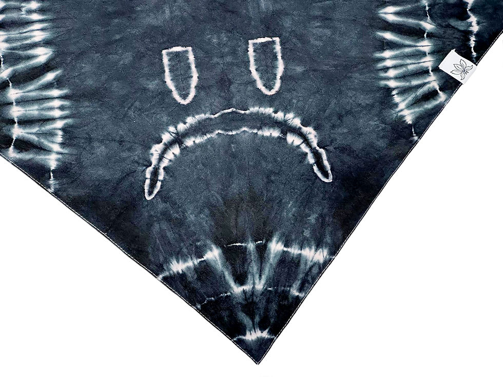 Thumbnail: Come Black系列暗黑Smile & Sad 方巾