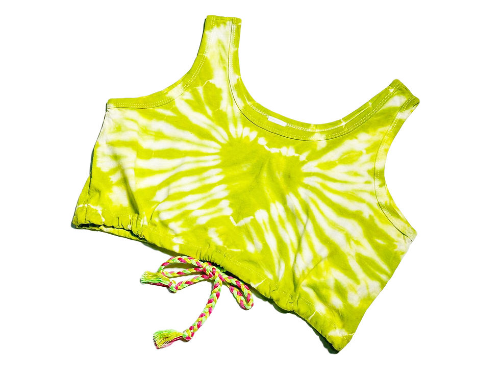 Thumbnail: Come Black系列暗黑螢光愛心CropTop