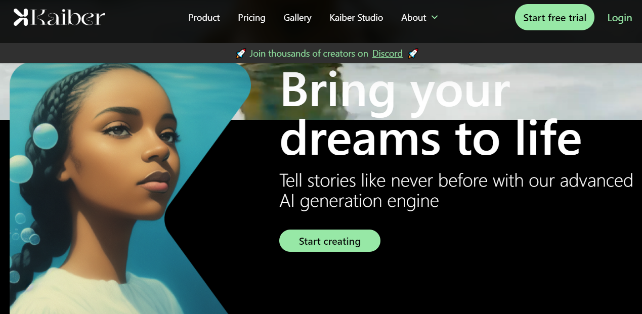 Kaiber ai video generator