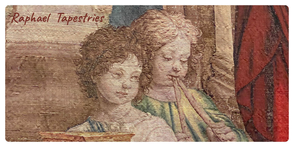 Raphael Tapestries of the Sistine Chapel!