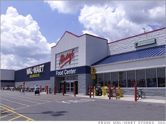 A walmart Store in the US