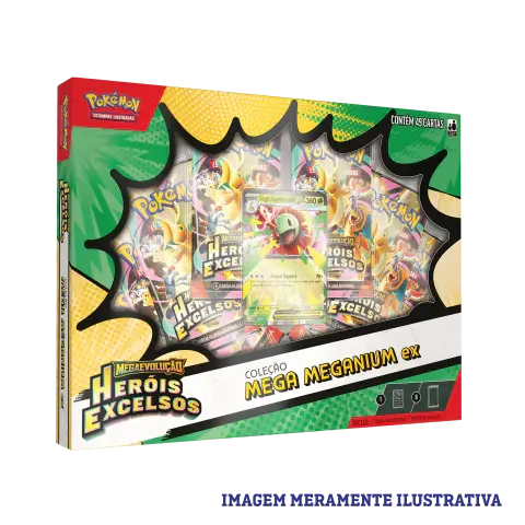 (PT-BR) Box Coleção - Heróis Excelsos - Mega Meganium