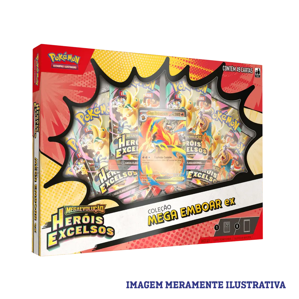 (PT-BR) Box Coleção - Heróis Excelsos - Mega Emboar