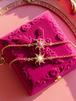 Sun Bracelet pink and white