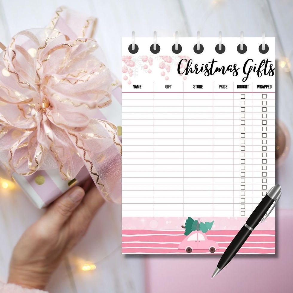 Thumbnail: Printable Christmas Shopping List