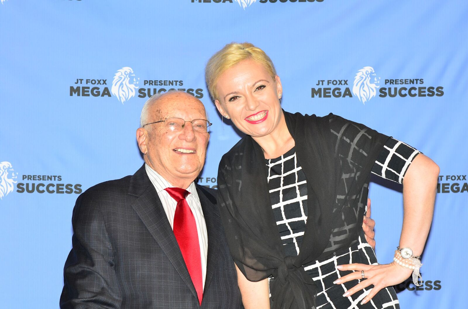 Silvija Popovic with George Ross at 2017 Mega Success