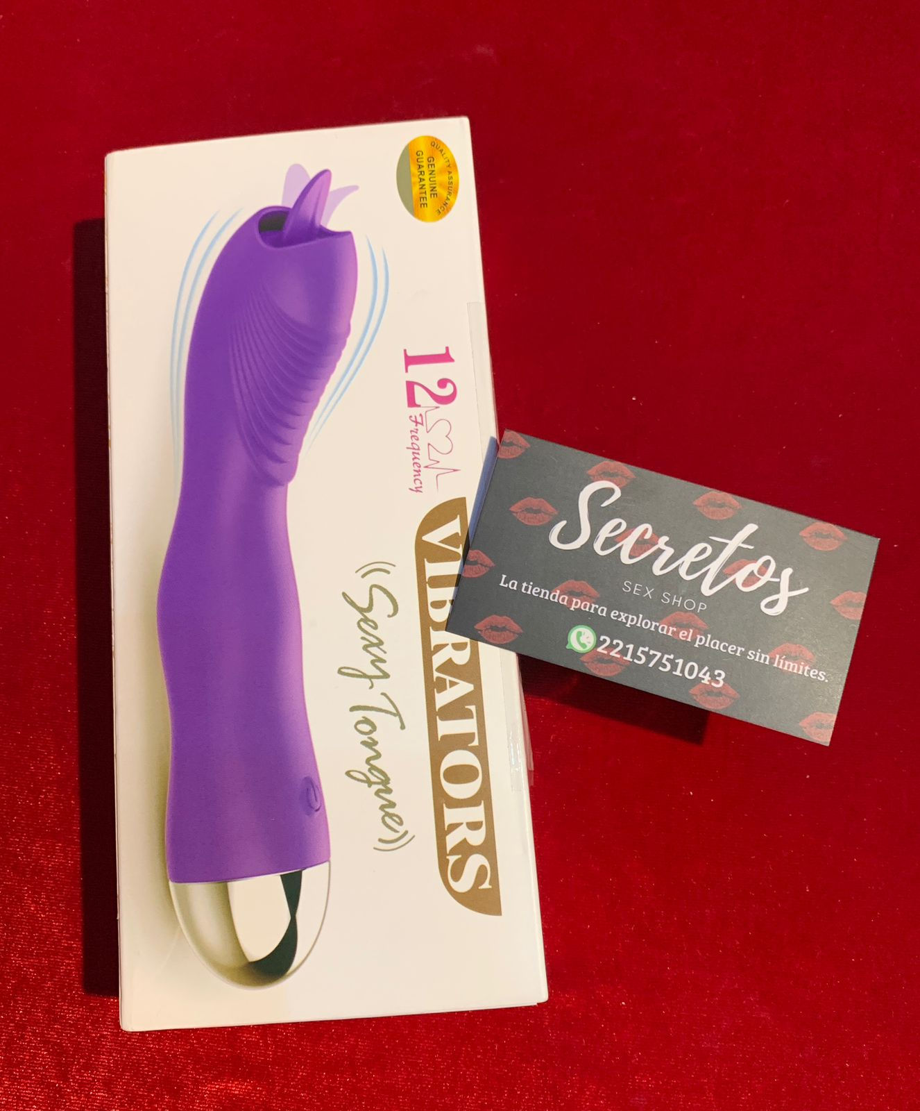 VIBRADOR MORADO-LENGUA