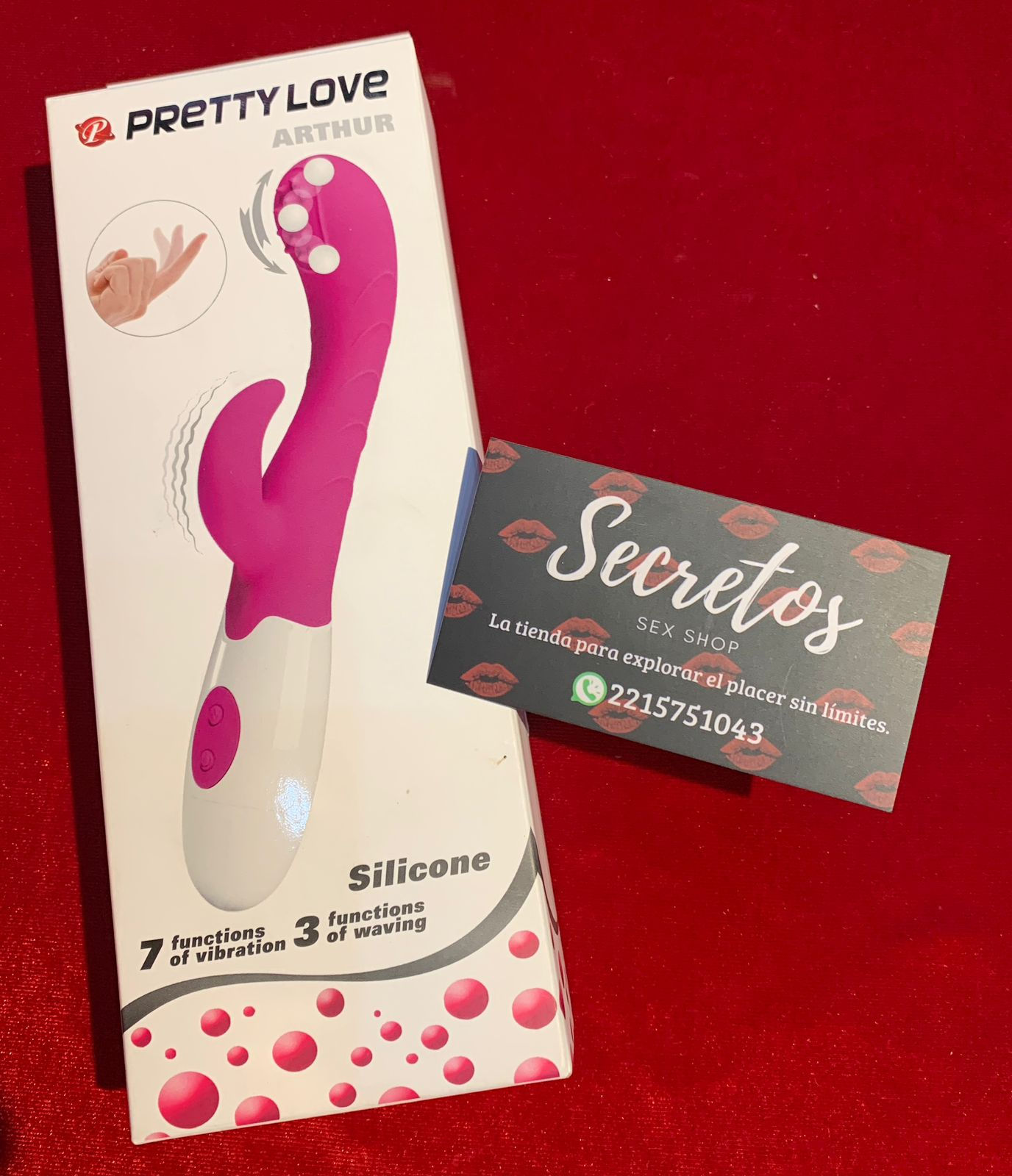 VIBRADOR PRETTY LOVE-ARTHUR