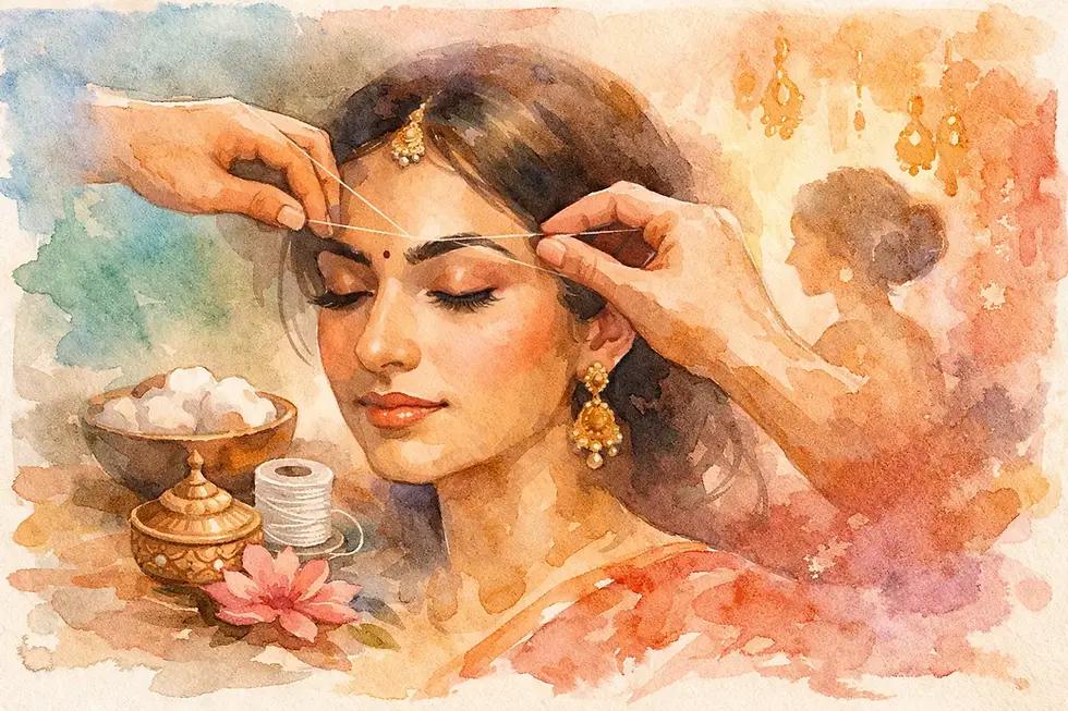 Traditional Indian Threading Techniques Explained