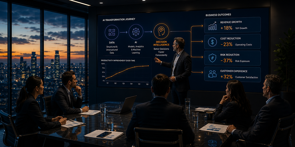 Decision Intelligence connects AI investments to the decisions that drive competitive advantage.
