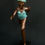 Thumbnail: running swimming female sculpture