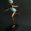 Thumbnail: running swimming female sculpture