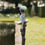 Thumbnail: Water feature swimming sculpture 