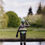 Thumbnail: Water feature swimming sculpture 