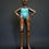 Miniature : female swimming sculpture 