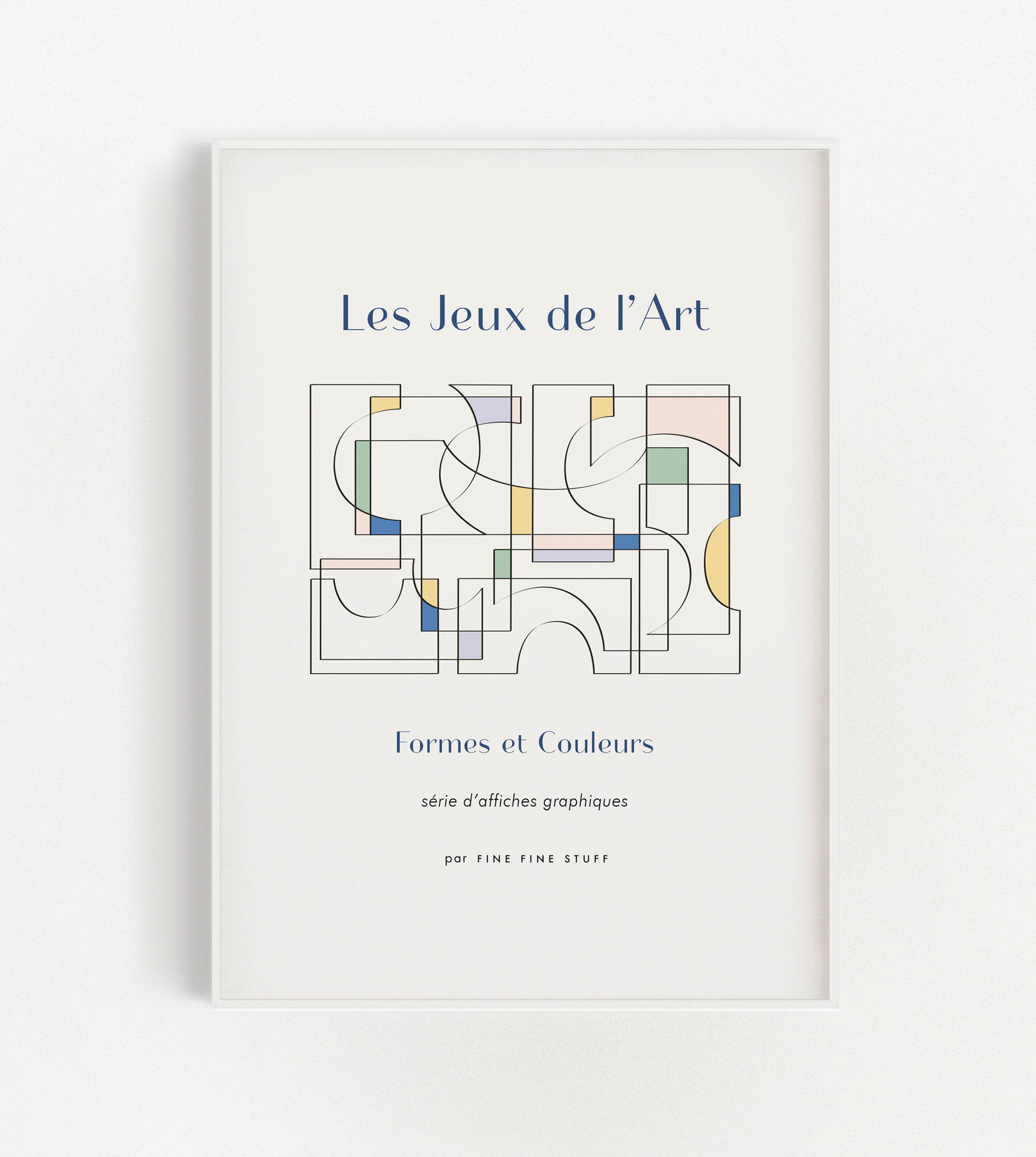 Les Jeux de l'Art - bleu