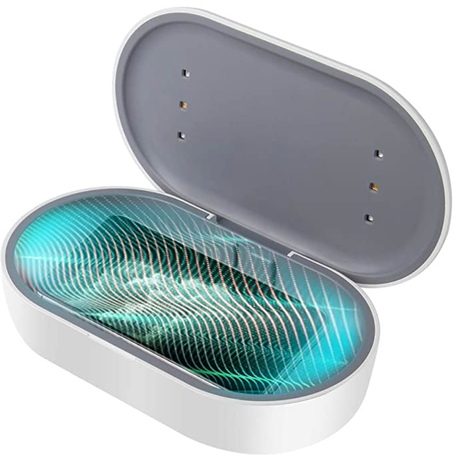 Multi-Use Portable UV Smartphone Sanitizer Case & Wireless Charger