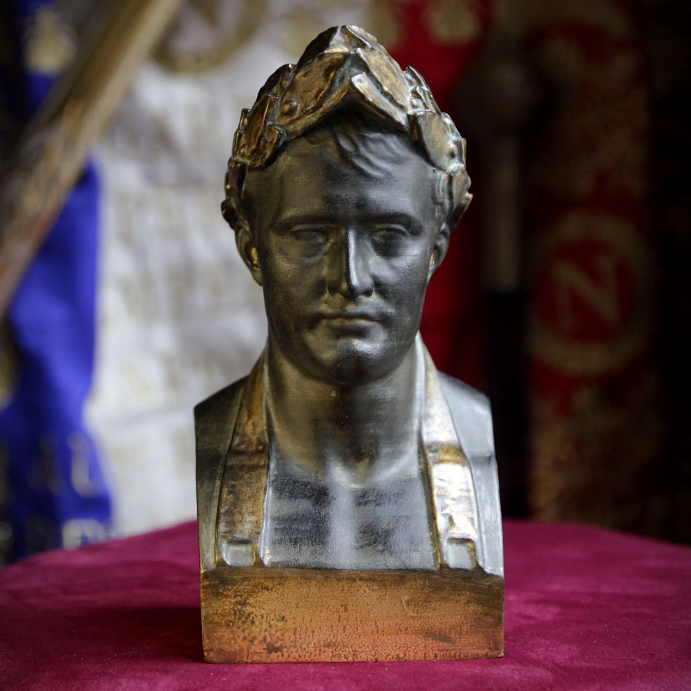 Buste napoleon made in france bronze replique musée