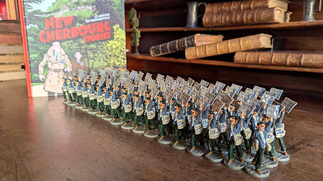 collections de figurine en plomb new cherbourg