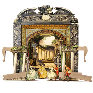 décor theatre miniature pompadour