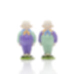 Tweedledum et Tweedledee les jumeaux d'alice au pays des merveilles collection