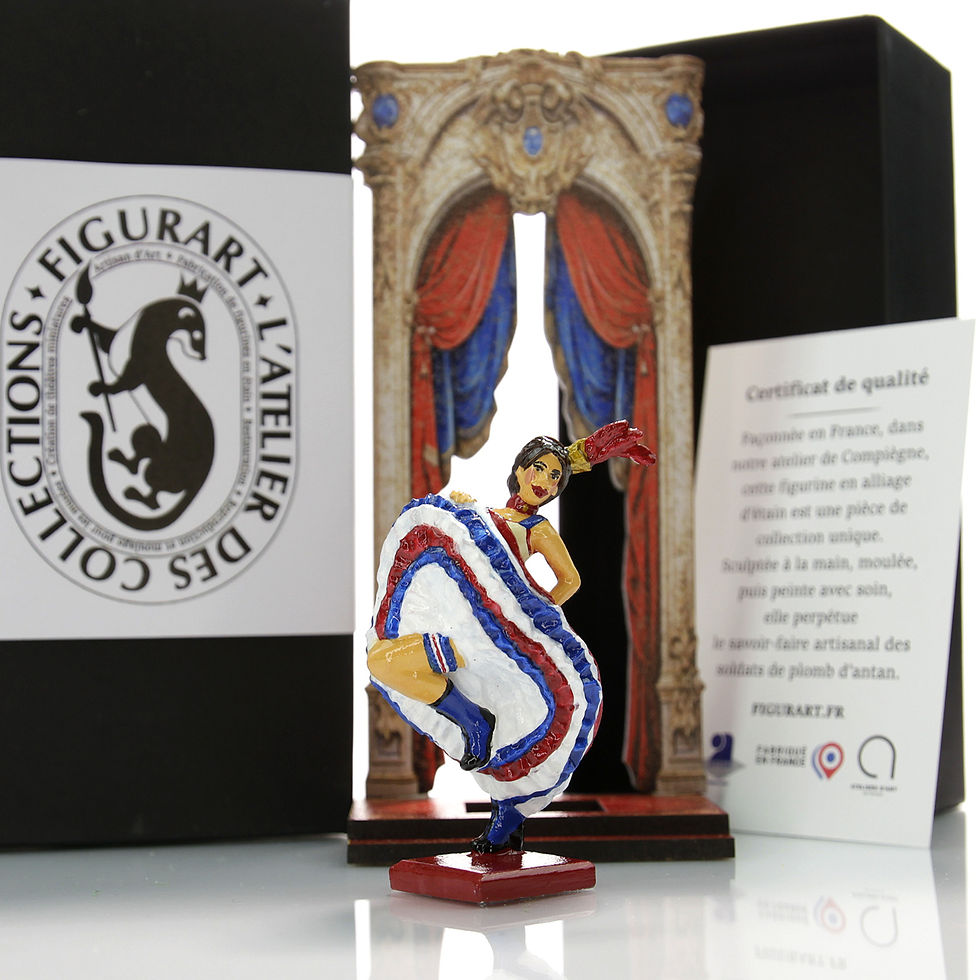 Thumbnail: Figurine collection paris cancan