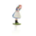 FIGURINE DE COLLECTION ALICE AU PAYS DES MERVEILLES FAIT EN FRANCE