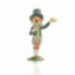 Collectible figure Mad hatter , figurine de collection du Chapelier fou en plomb