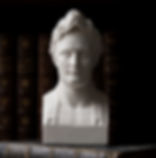 Buste de Napoléon Bonaparte en résine marbre, reproduction artisanale fabriquée en France.