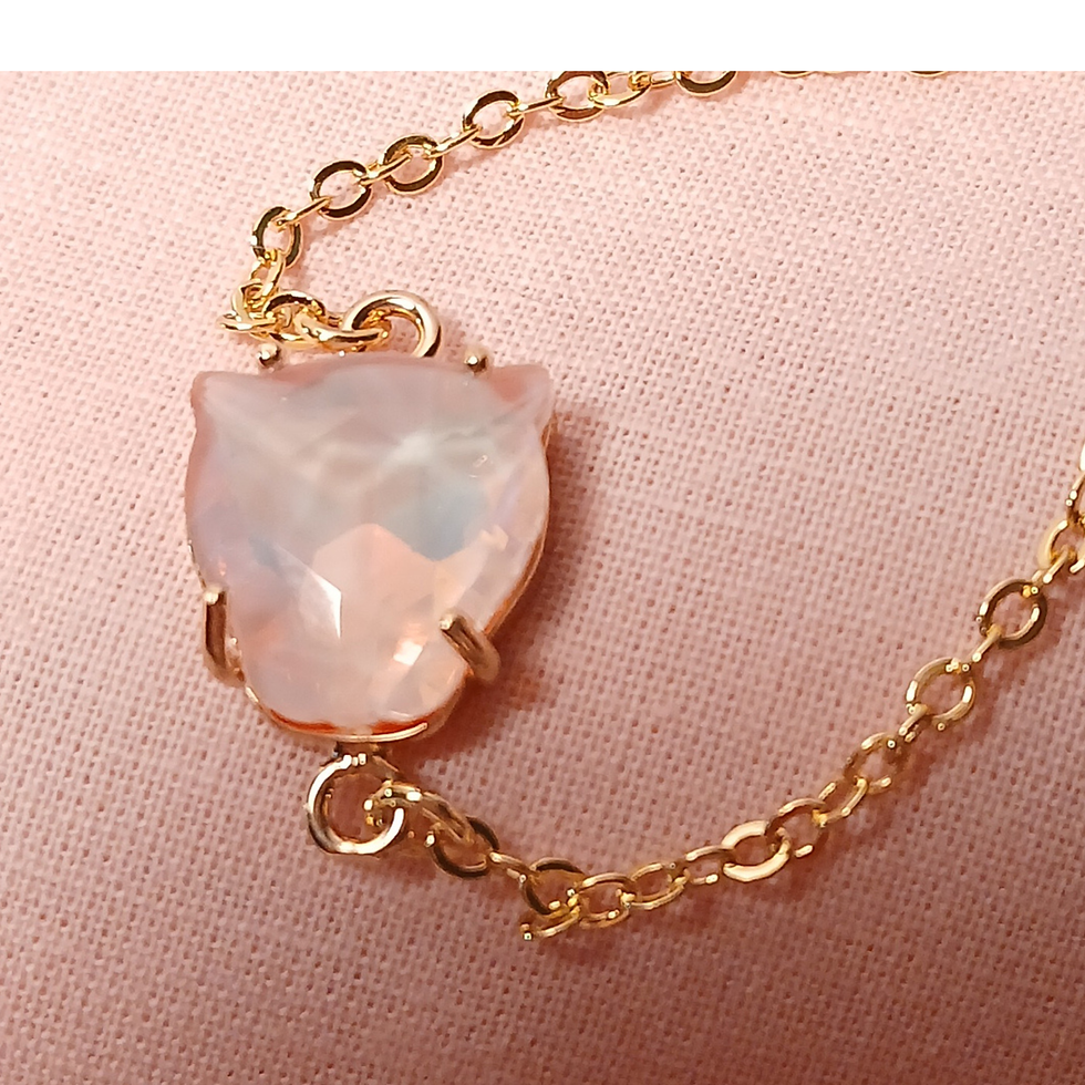 Thumbnail: Slider Bracelet with Glass Jaguar Head Charm