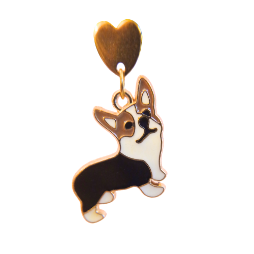 Thumbnail: Enamel Dog Breed Earrings
